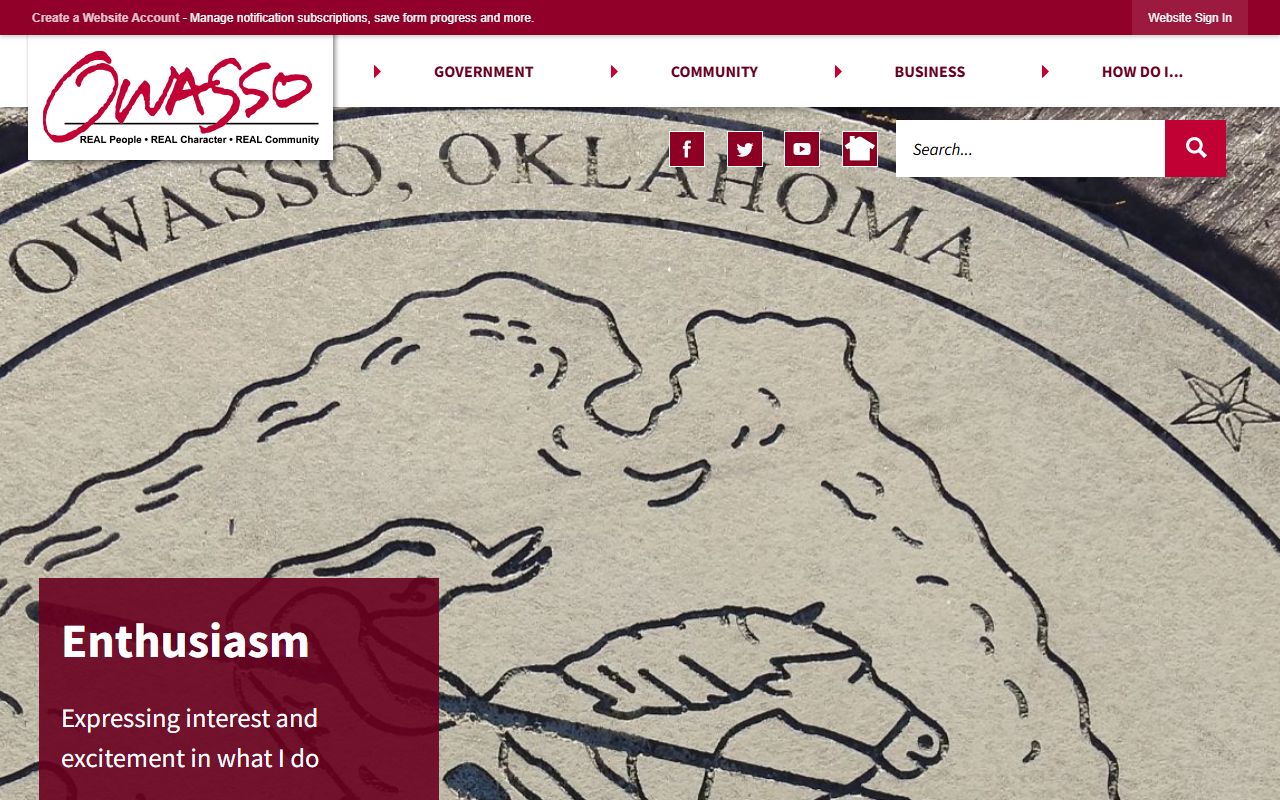 Owasso City Clerk Office obituary and death records