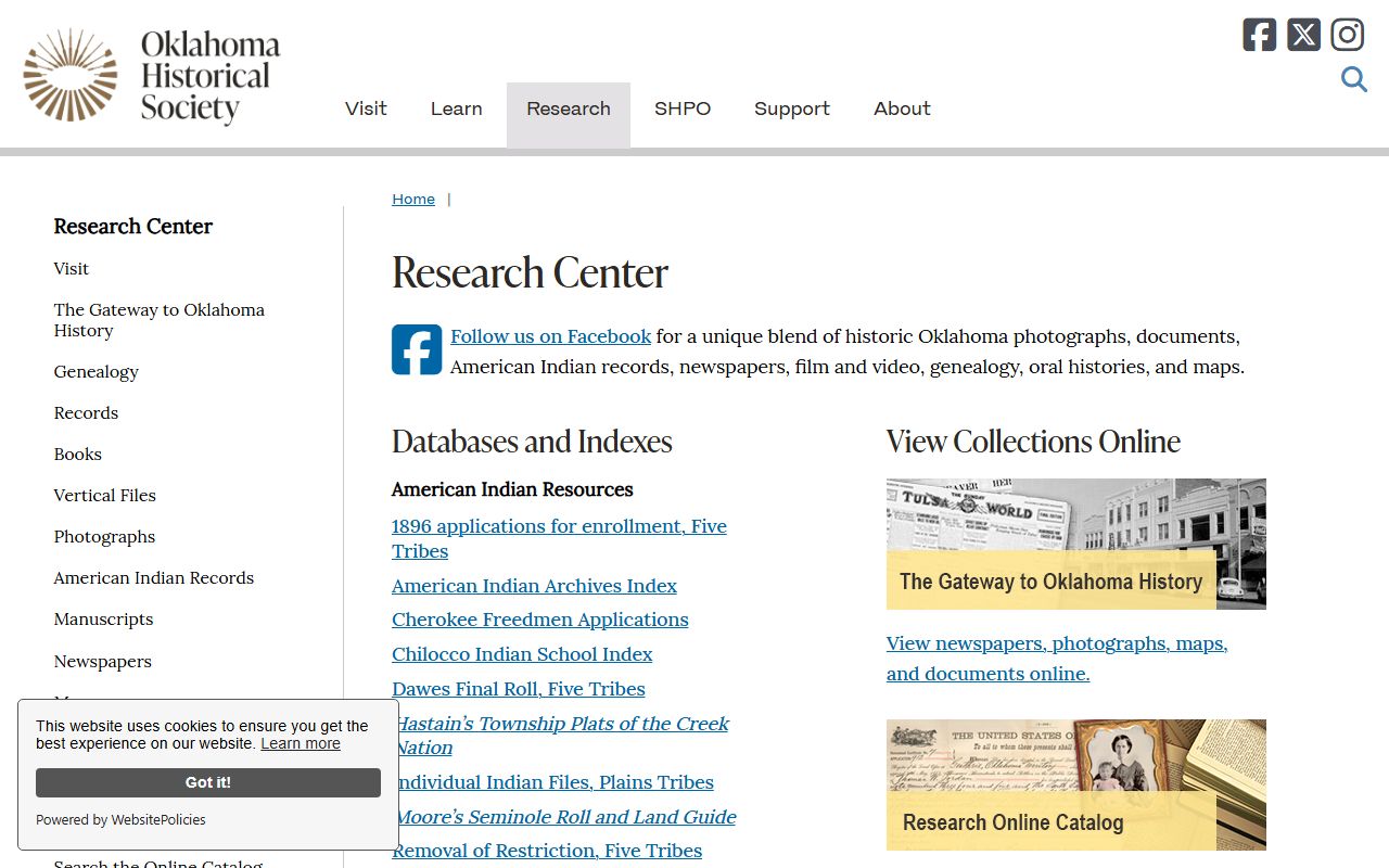 Oklahoma Historical Society Adair County obituary research