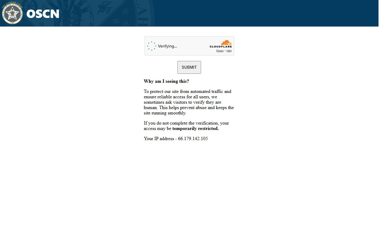 Alfalfa County Court Clerk obituary and death records search portal