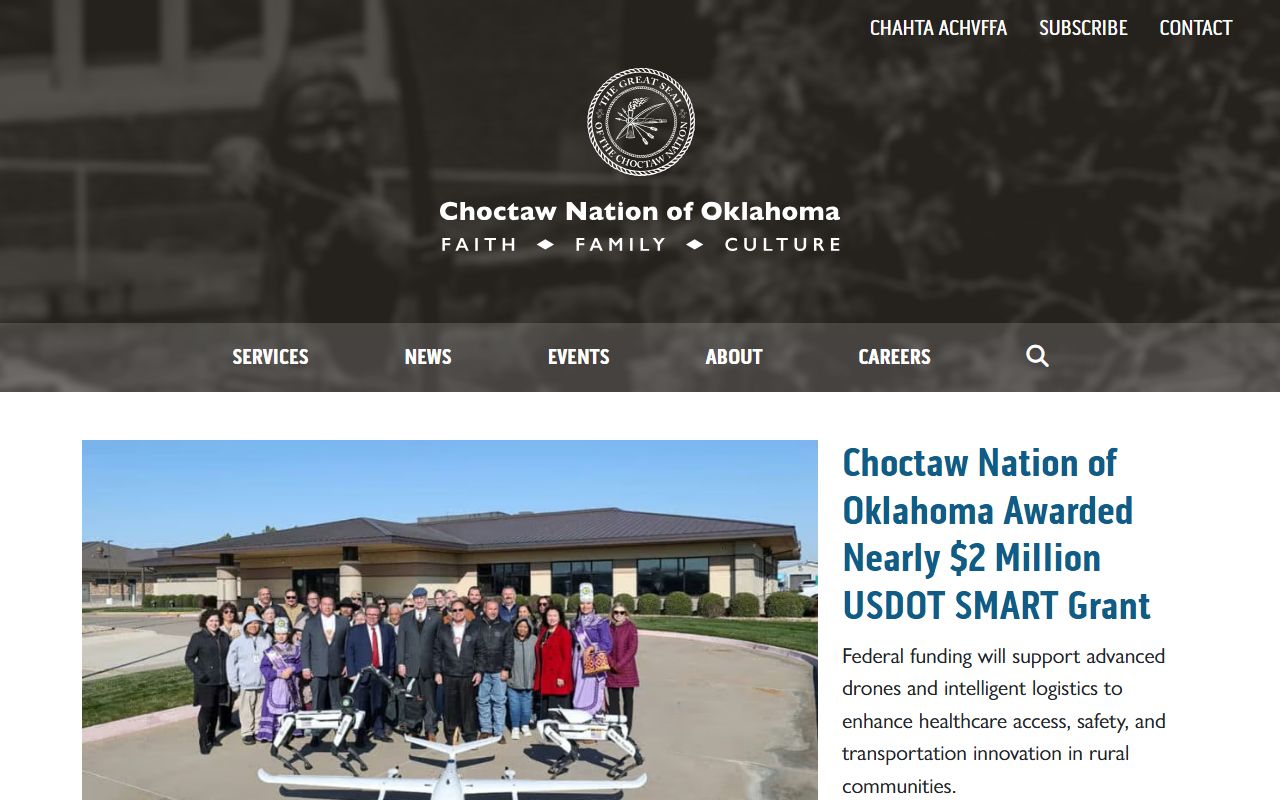 Choctaw Nation of Oklahoma obituary and death records