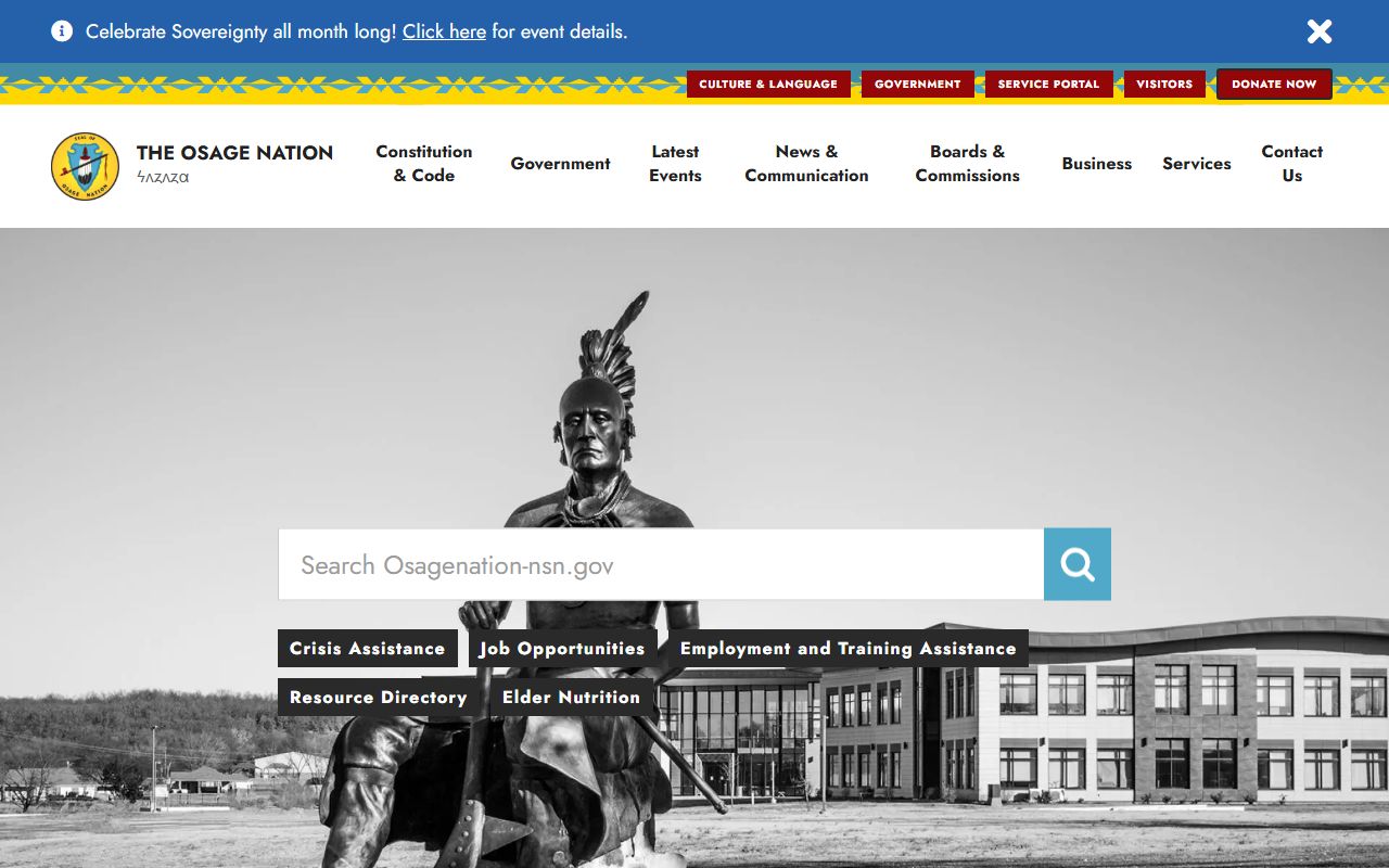 Osage Nation records for Osage County obituary and death research