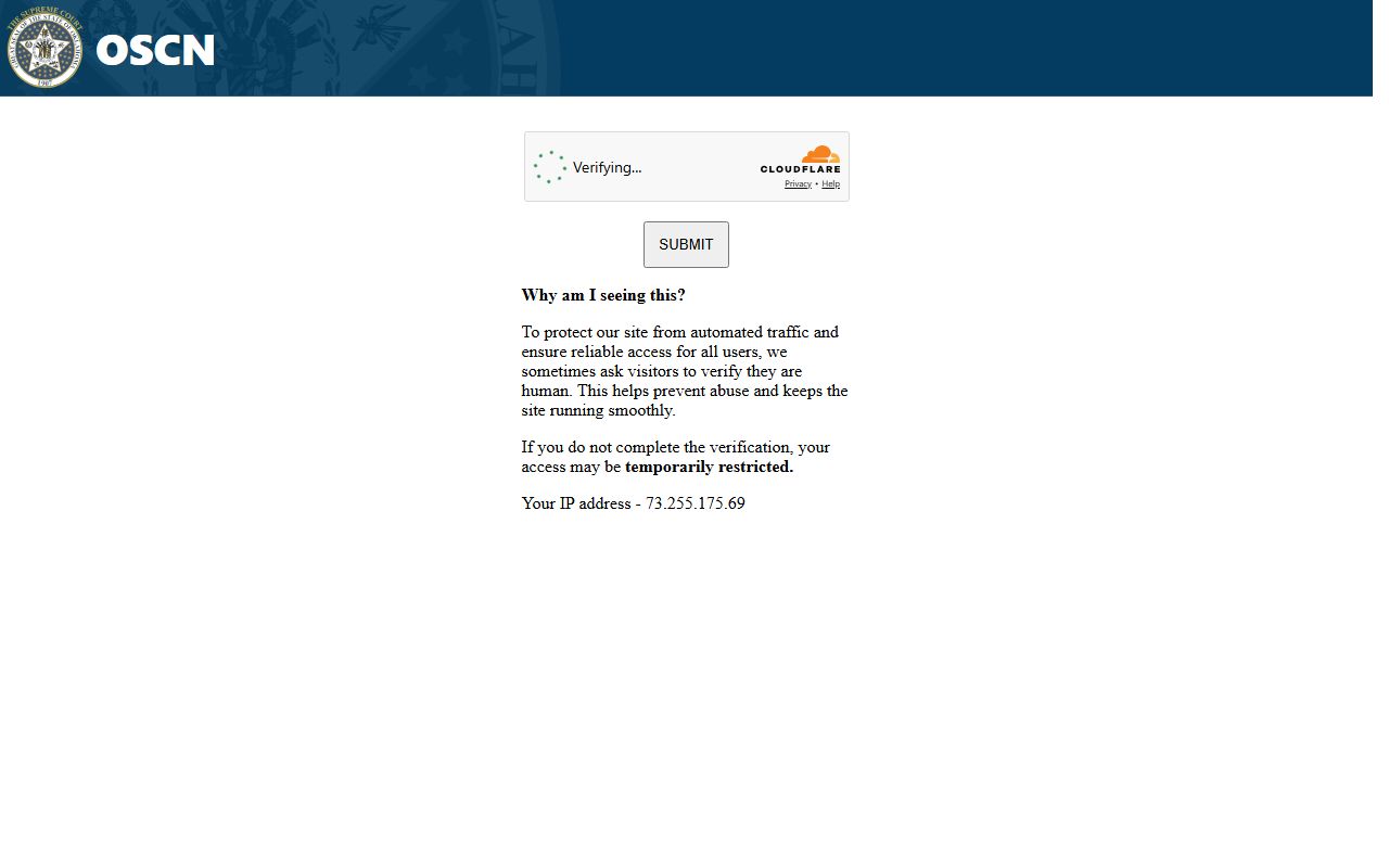 Rogers County Court Clerk obituary and death records on OSCN