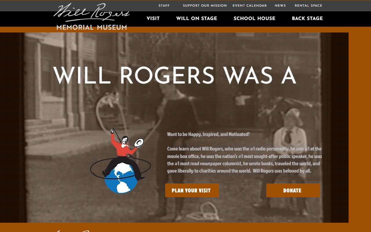 Will Rogers Memorial Museum archives for Rogers County genealogy and obituary research